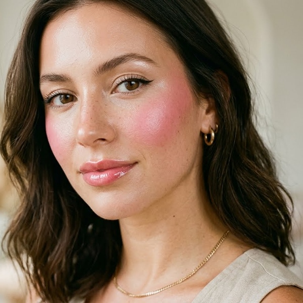 Makeup luminoso inspirado en la nueva estética femenina