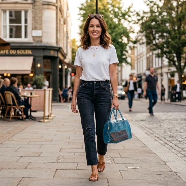 El bolso jelly puede ser el protagonista de tu look