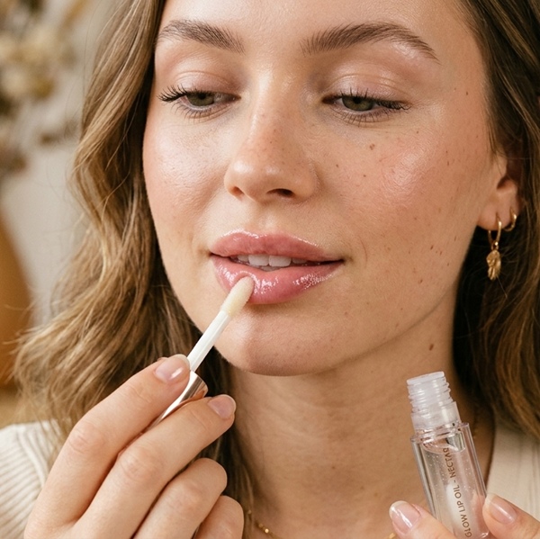 Lip oil con ingredientes naturales para una hidratación intensa