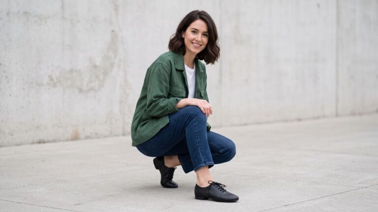Look casual y urbano con jazz shoes